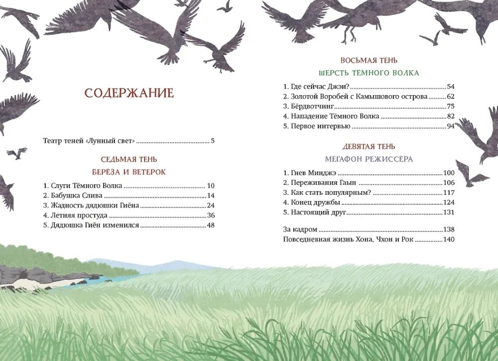 Магазин теней - Лунный свет. Книга 3. Тайна чёрных птиц