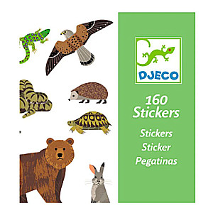 Animal Stickers - Fauna, 160 Stickers