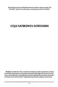 Ceļu satiksmes noteikumi. Ceļu satiksmes likums