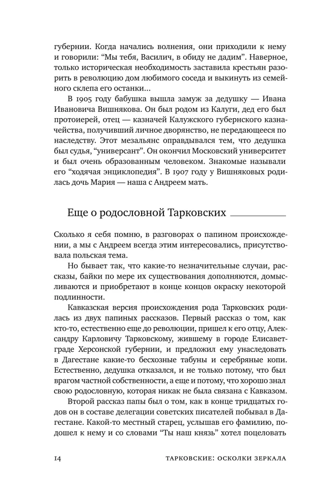 Tarkowskis: Splitter des Spiegels