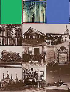 Russisches Kaiserreich. Sammlung farbiger Fotografien