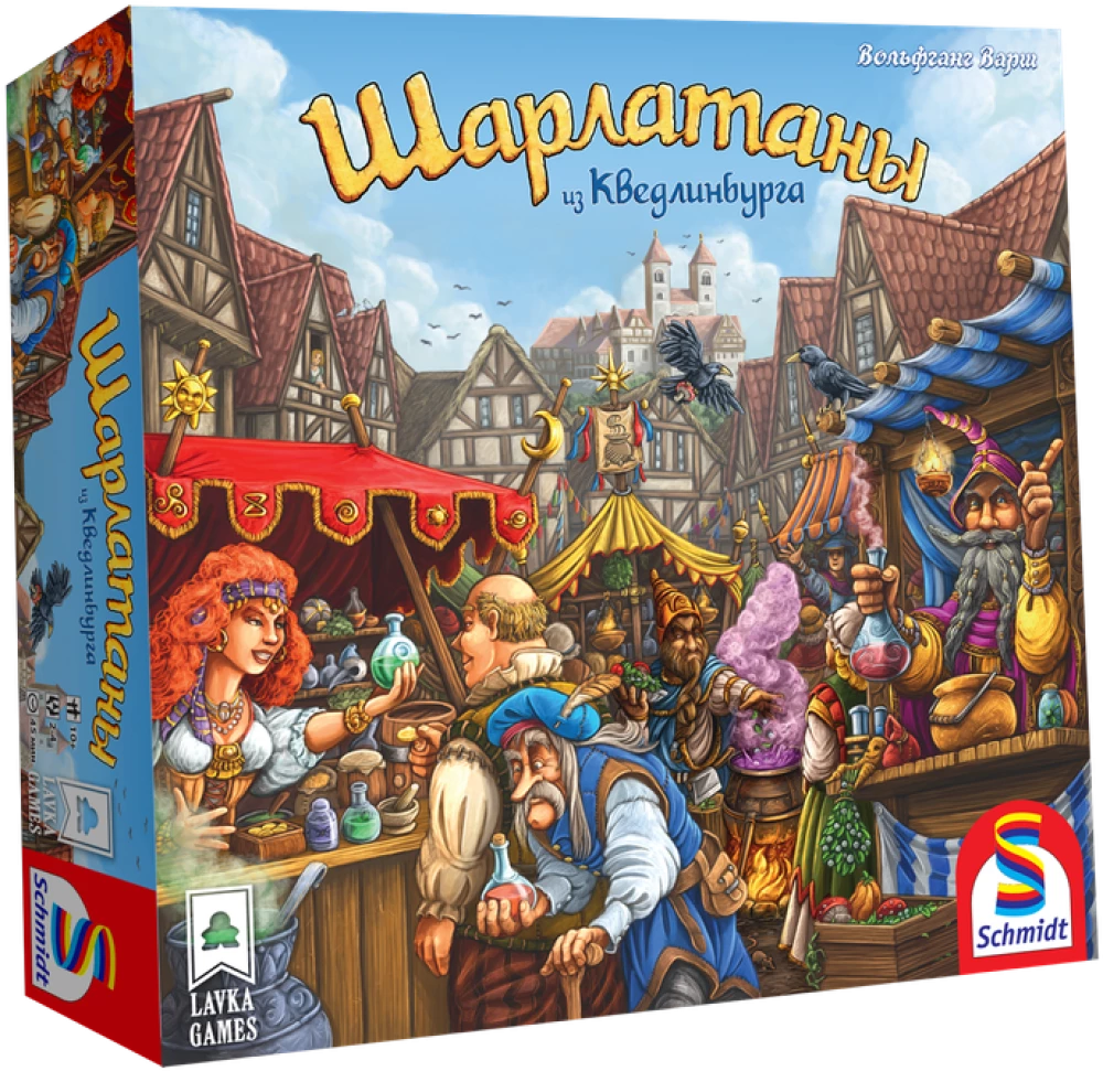 Brettspiel - Scharlatane aus Quedlinburg