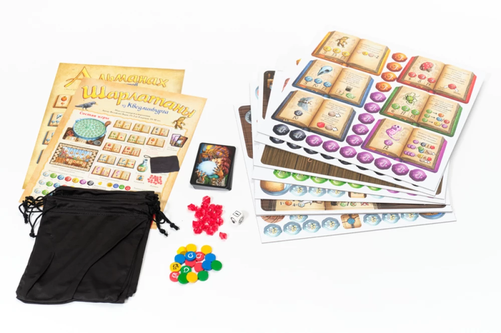 Brettspiel - Scharlatane aus Quedlinburg
