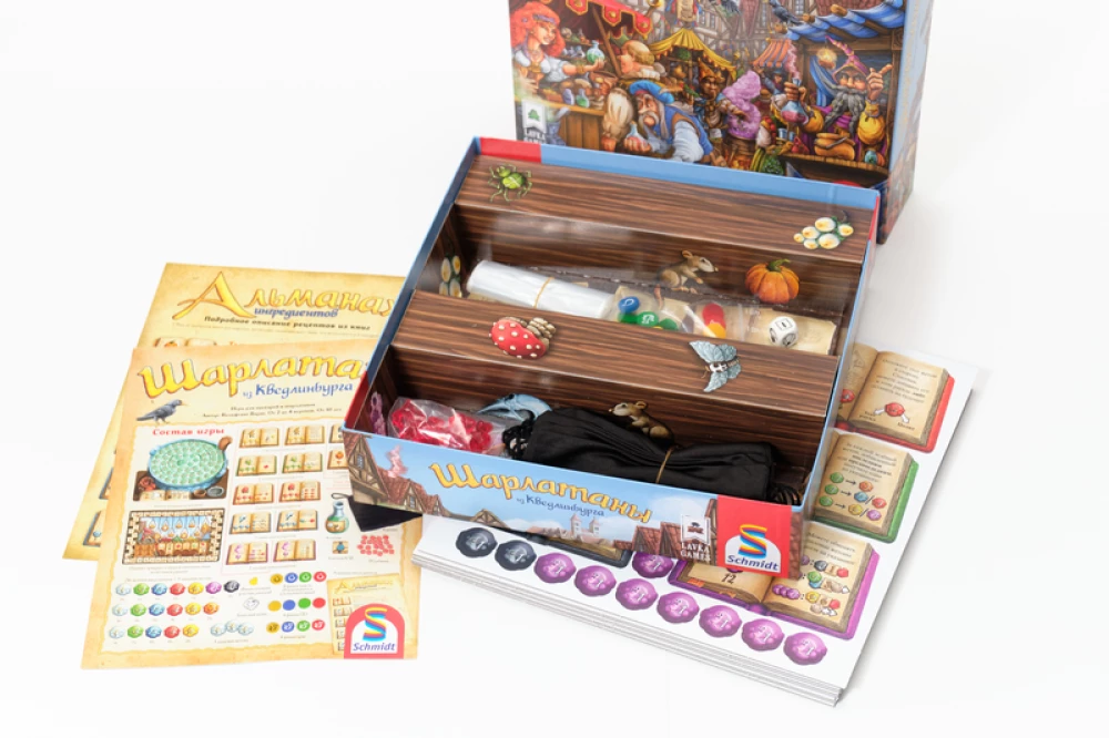 Brettspiel - Scharlatane aus Quedlinburg