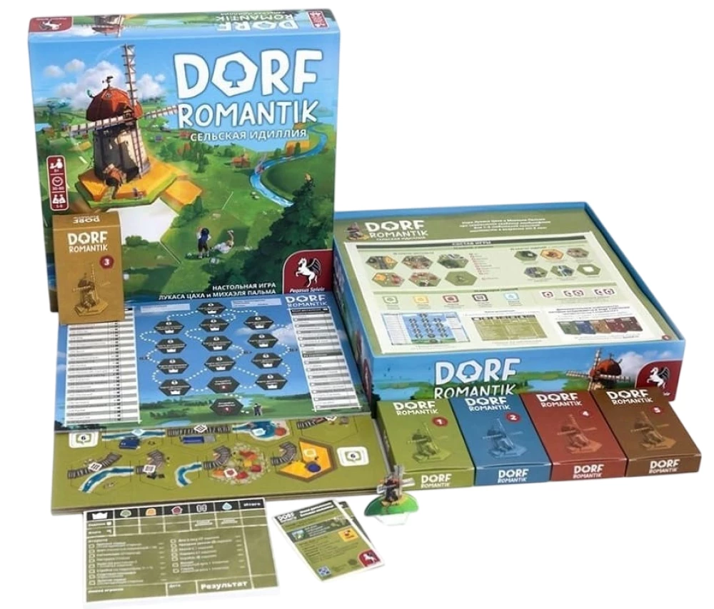 Настольная игра - Dorfromantik: Сельская Идиллия