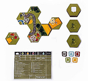 Настольная игра - Dorfromantik: Сельская Идиллия