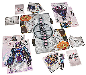 Board Game - Warriors of Sakura. Masters of Duels