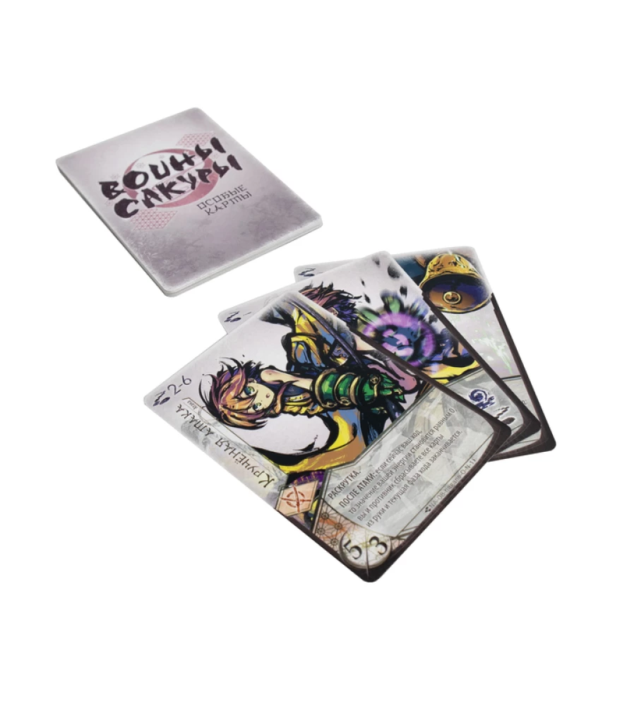 Board Game - Warriors of Sakura. Masters of Duels
