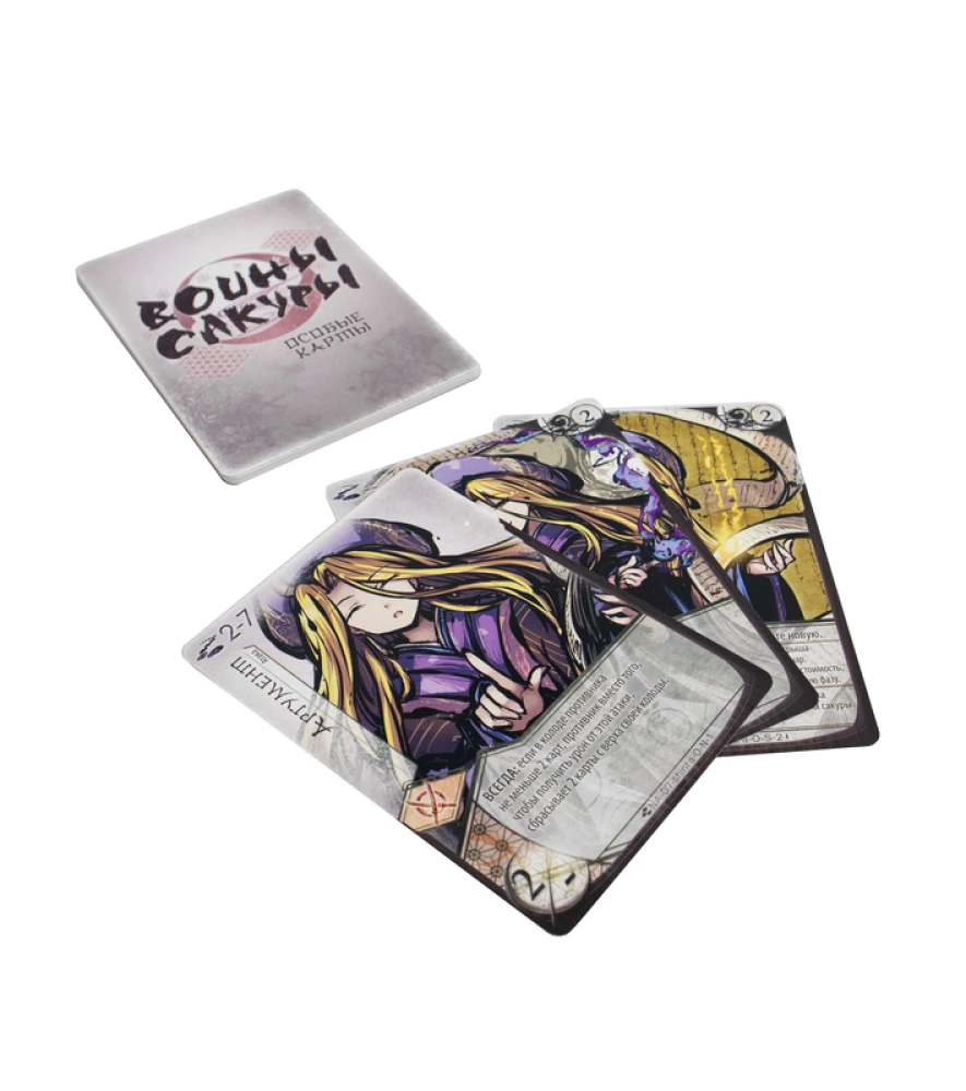 Board Game - Warriors of Sakura. Masters of Duels