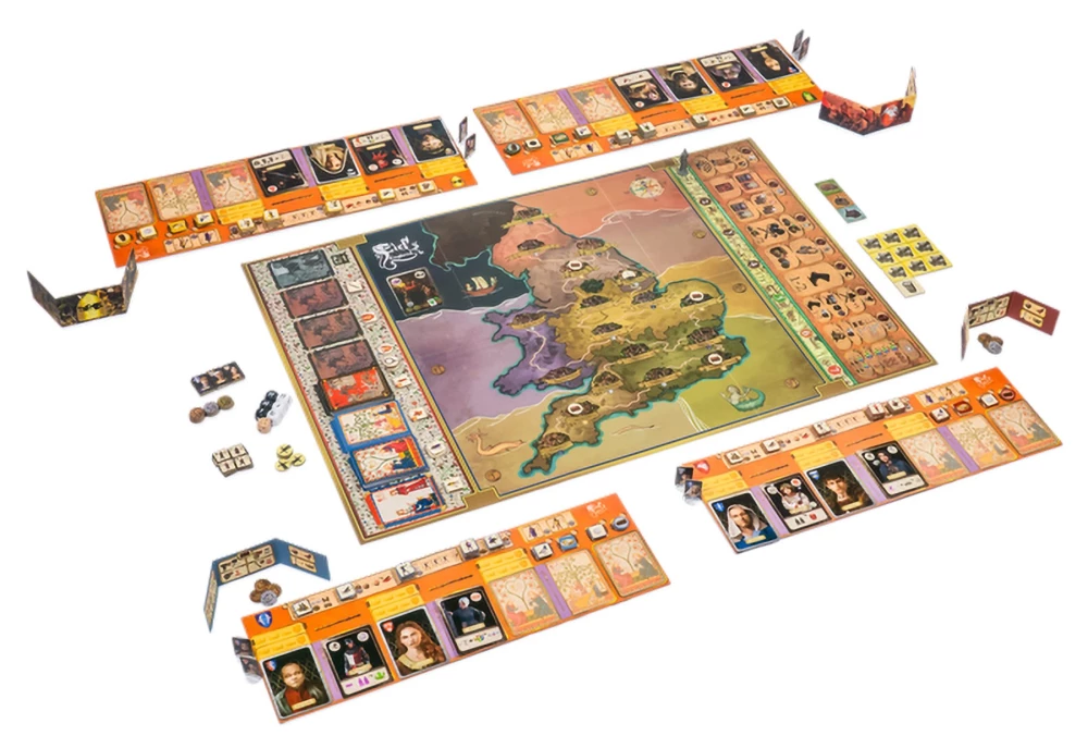 Lauamäng - Fief England. Inglise feodid