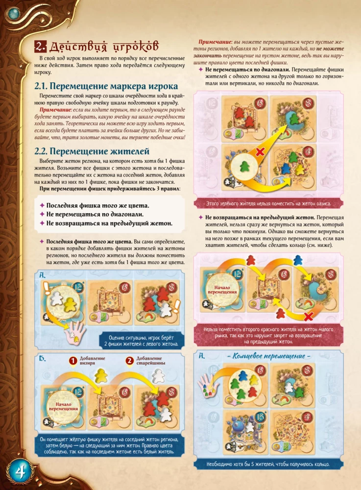 Настольная игра - Пять племён. Джинны Накалы