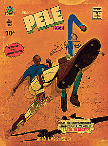 Football Superheroes. Football in Comic Illustrative Style: 80 Legends of World Football