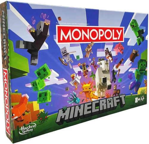 Brettspiel - Monopoly. Minecraft
