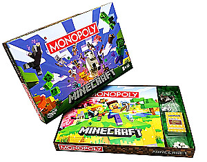 Настольная игра - Монополия. Майнкрафт