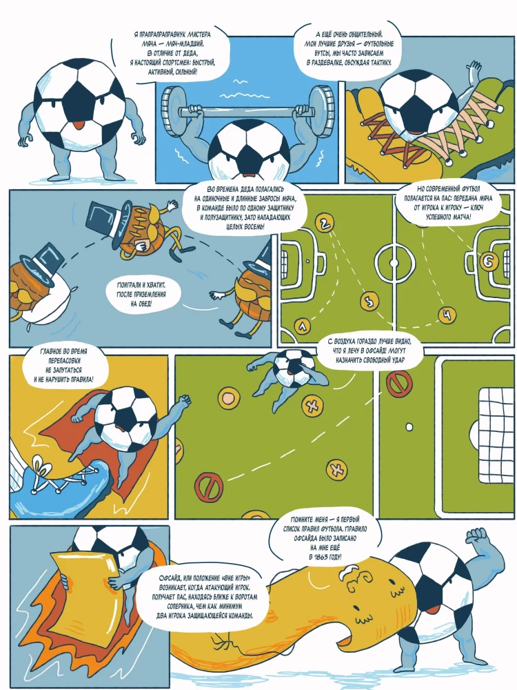 Everything About Football in Comics