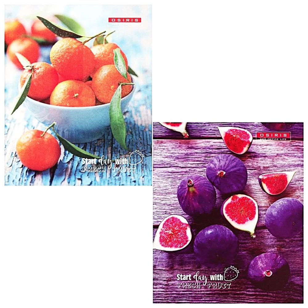 Тетрадь - Fresh Fruit, А5, 96 страниц, в ассортименте