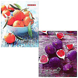 Тетрадь - Fresh Fruit, А5, 96 страниц, в ассортименте