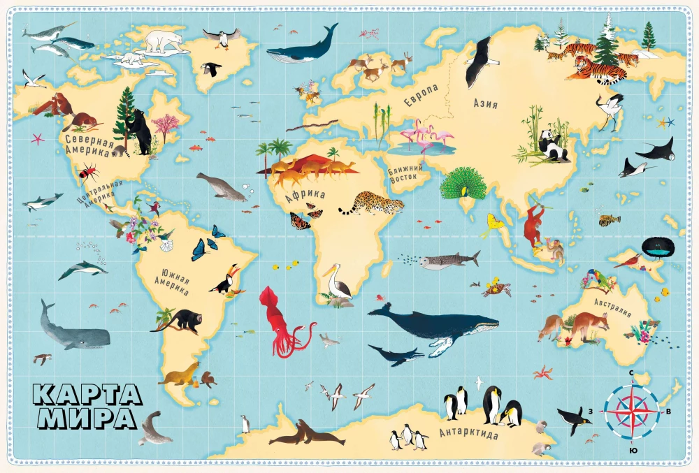 Atlas of Animals of the World in Pictures