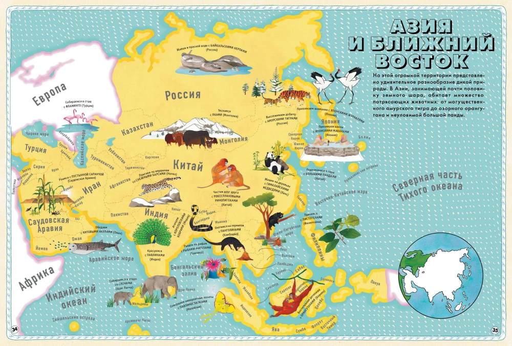 Atlas of Animals of the World in Pictures