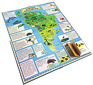 Tiere. Interaktive Kinderatlas mit abnehmbaren Klappen