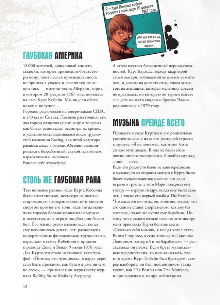Nirvana. Biography in Comics