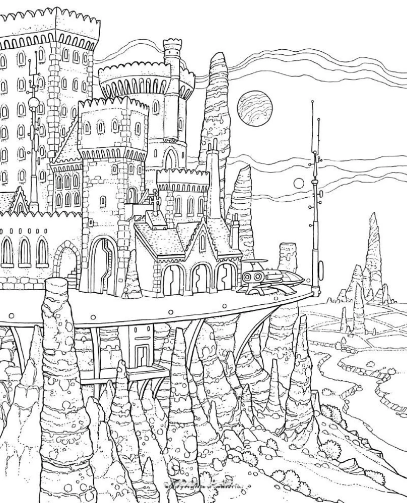 Das offizielle Dune Malbuch