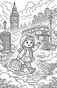 Misty London. A Color Book for Finding Objects