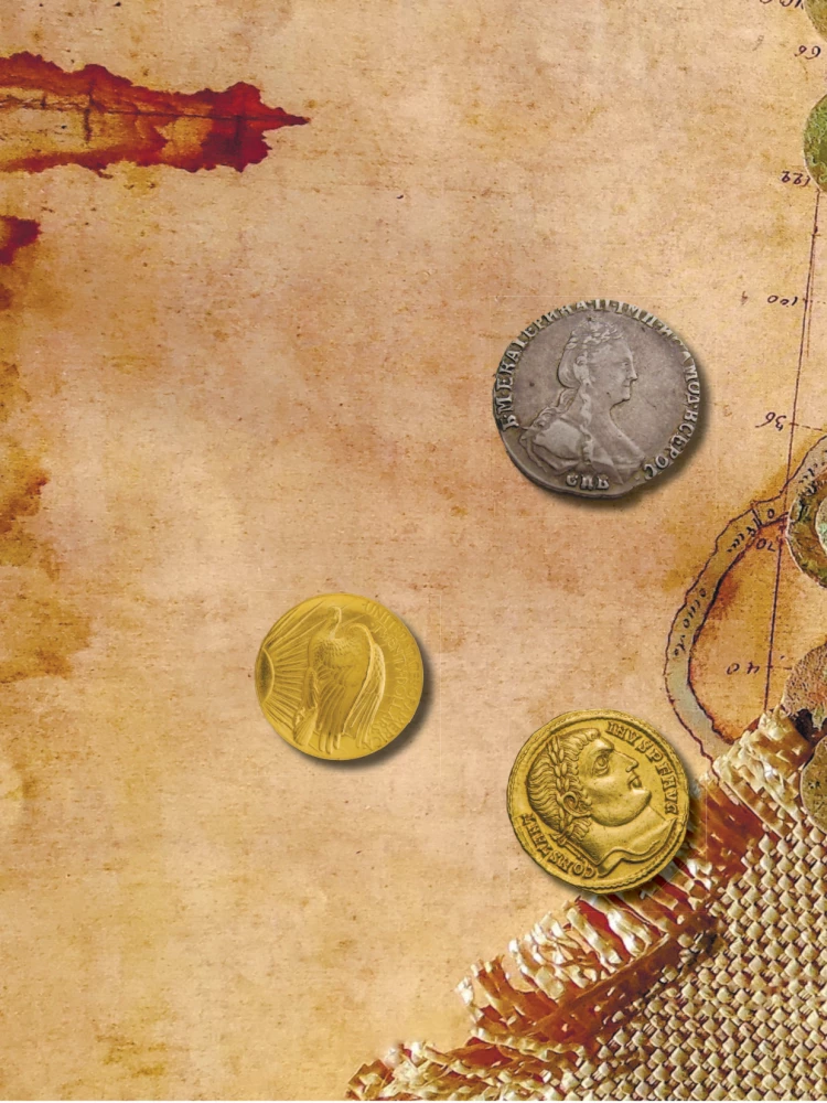 Monētu pasaule. Vizuālā stāsta par pasaules numismātiku attīstību no senatnes līdz mūsdienām