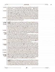 Die Bibel in der russischen synodalen Übersetzung mit Notizfeldern (braun)