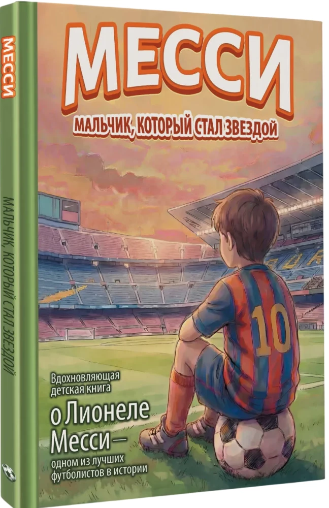 Messi: chłopiec, który stał się gwiazdą. Inspirująca książka dla dzieci o Lionel Messi – jednym z najlepszych piłkarzy w historii