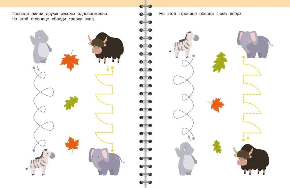 Interhemispheric Interaction. Drawing with the Left and Right Hands Simultaneously. 3-5 Years