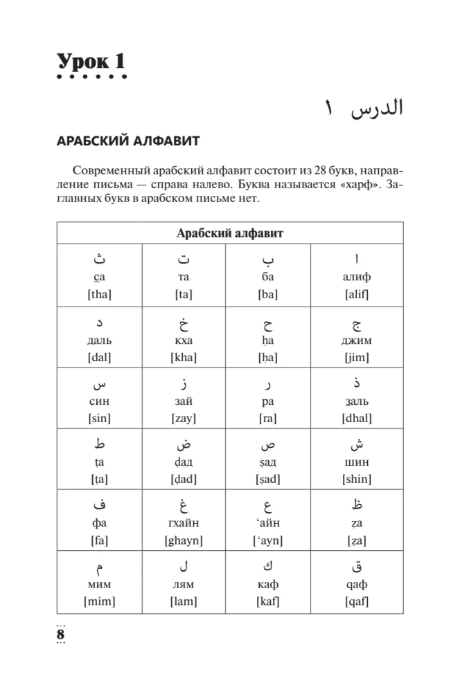 Intensīvs arābu valodas kurss iesācējiem