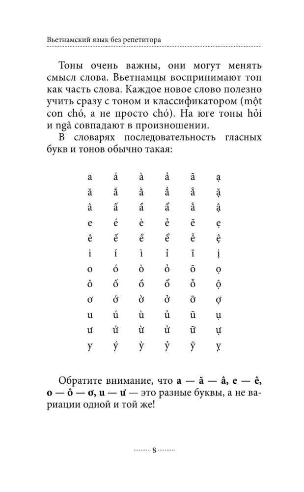 Vjetnamiešu valoda bez privātstundām. Pašmācības vjetnamiešu valoda