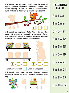 Multiplication Table. Activity for Elementary School