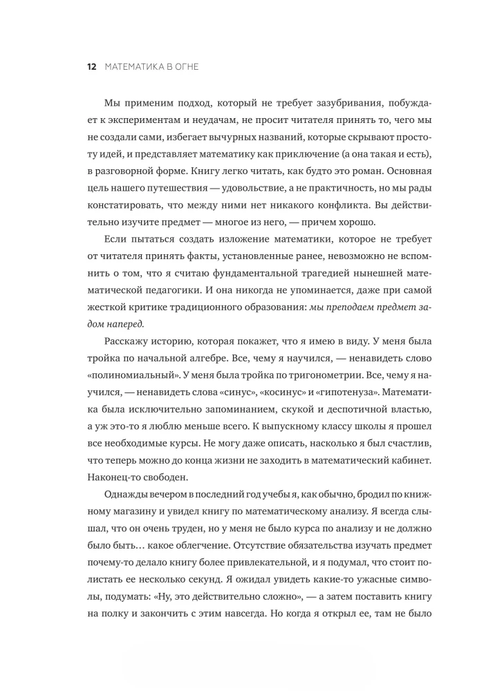Математика в огне. Нескучный неучебник