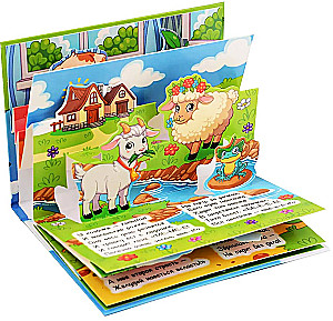 Pets. Panorama Book. 3D Pictures