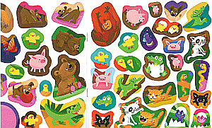 Fun Reusable Stickers - Mom and Babies
