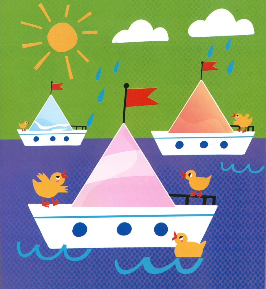 Fun Reusable Stickers - Triangle