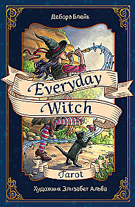 Karty wróżebne Everyday Witch Tarot. Codzienne Tarota czarownicy (78 kart i przewodnik)