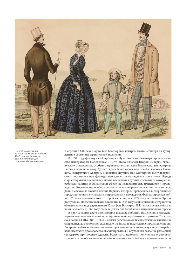 The History of Fashion. From the 1850s to the Present Day