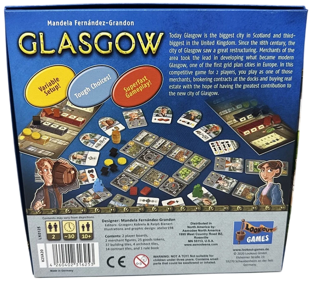 Stalo žaidimas - Glasgow (EN)