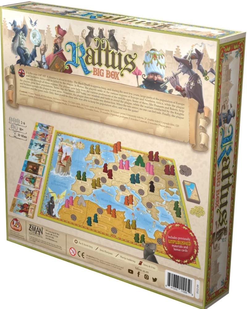 Настольная игра - Rattus. Big Box (EN)