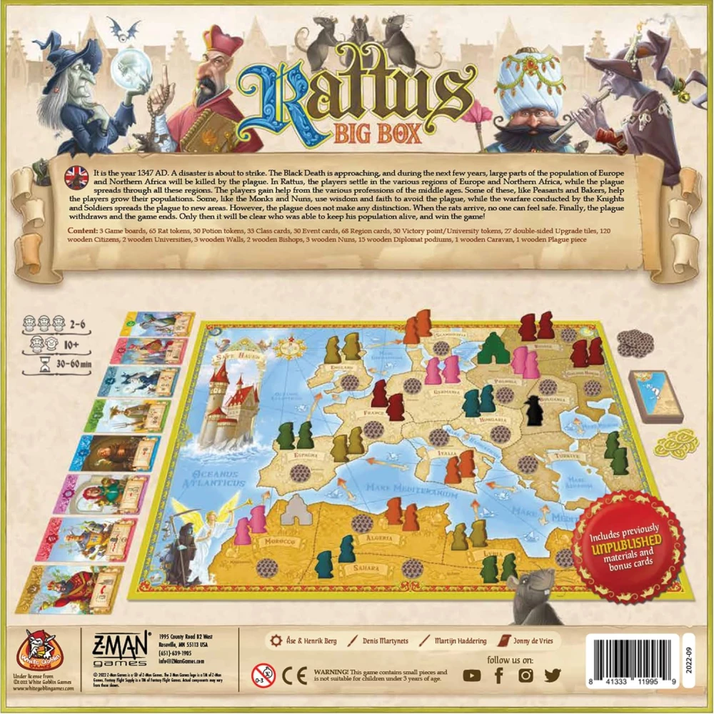 Настольная игра - Rattus. Big Box (EN)