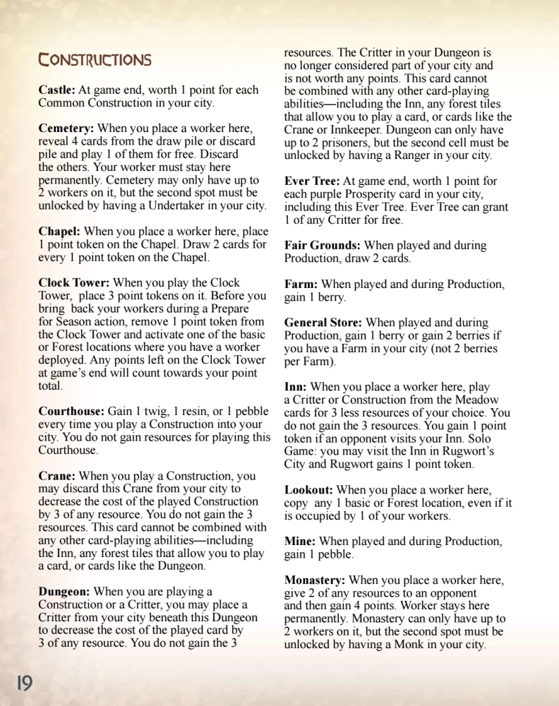 Lauamäng - Everdell: Essentials Edition (EN)