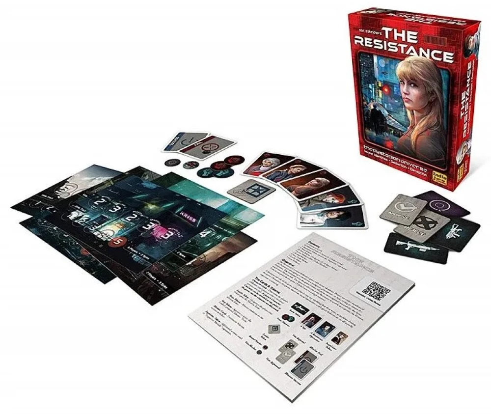 Gra planszowa - The Resistance 3rd Edition (EN)