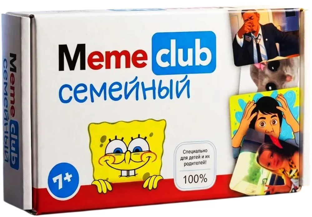 Настольная игра - Meme club. Семейный