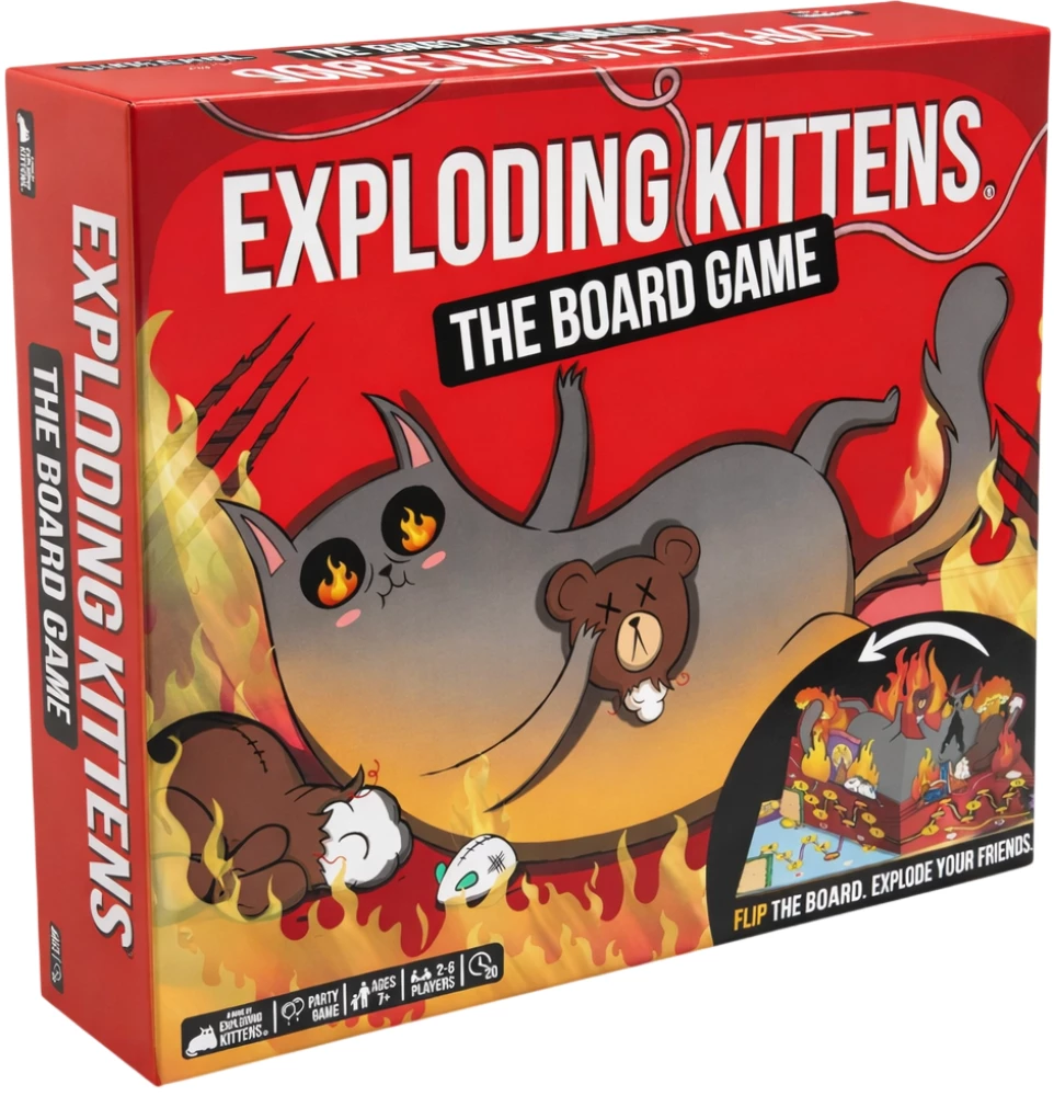Настольная игра - Exploding Kittens. The Board Game (EN)