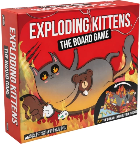 Настольная игра - Exploding Kittens. The Board Game (EN)