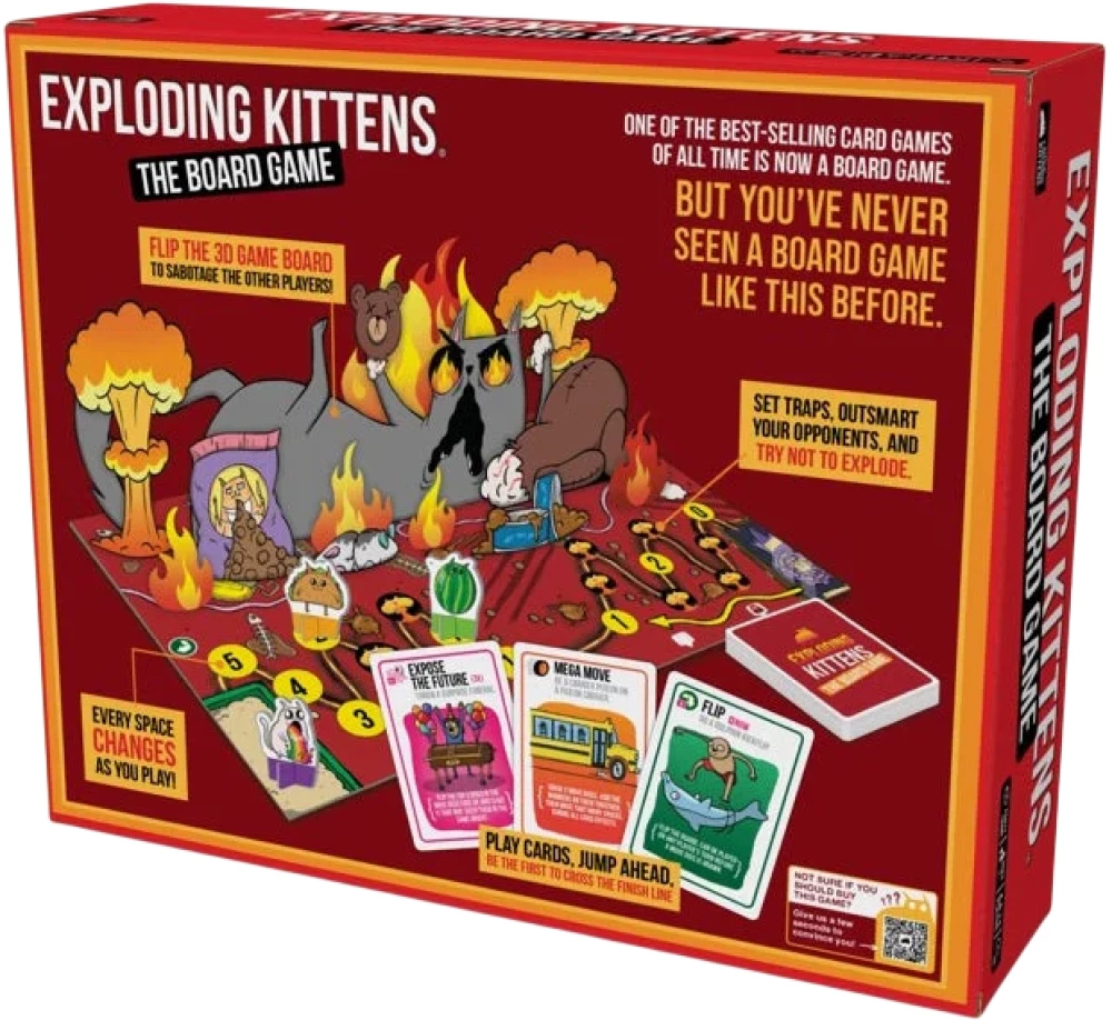 Настольная игра - Exploding Kittens. The Board Game (EN)