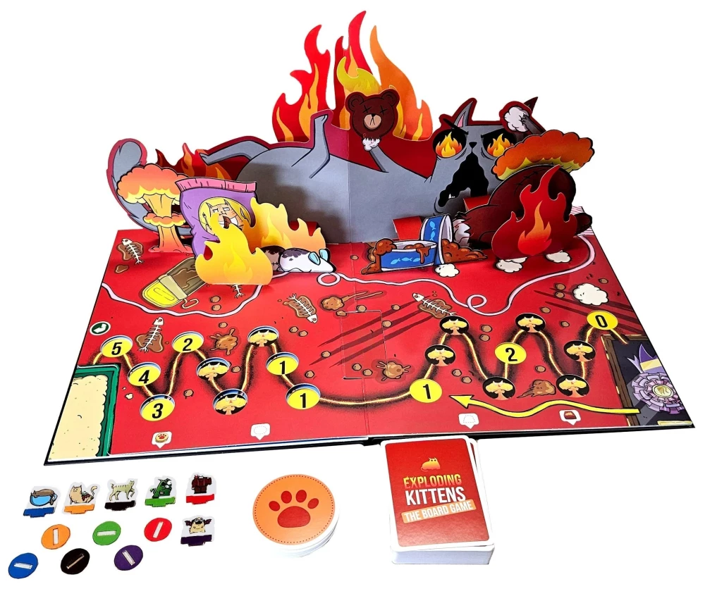 Настольная игра - Exploding Kittens. The Board Game (EN)